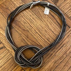 Piano wire necklace